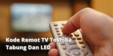 kode remot toshiba